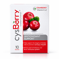 CysBerry Cranberry Sachets – Cranberry Extract with Vitamin C & E