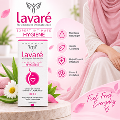 Lavare Intimate Hygiene Cleanser – Lactic Acid, Aloe Vera & Neem